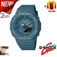 【2-year warranty】G Shock Jam tangan Lelaki Original 100% Men's Japan Watches GM2100 GA-2100 Cyan res