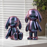 Rzone Modern Simple Color Creative Abstract Puppy Ornaments Ornaments Chameleon Light Luxury Abstrac