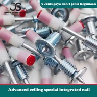 Ramset Wood Iron Concrete Nails Small Nails 7.3mm 1PCS Ring mini concrete nails diameter 7.3 mm