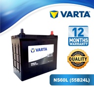 Varta/Delkor/Voltex NS60L 55B24L MF Car Battery for Toyota Sienta, Yaris, Wish 2011 Below, Nissan Al