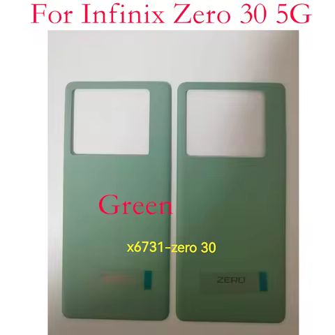 1pcs Original New For Infinix Zero 30 5G Zero 30 4G Back Battery Cover Housing Rear Back Cover Housi