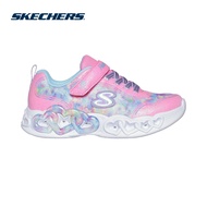 Skechers สเก็ตเชอร์ส รองเท้าเด็กผู้หญิง Girls Infinite Heart Lights Color Lovin Shoes - 303753L-PKMT