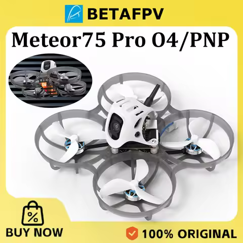 BETAFPV Meteor75 Pro O4 Brushless Whoop Quadcopter ELRS 2.4G Receiver Matrix 1S 3IN1 HD FC- PNP ICM4