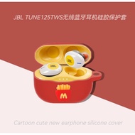 Suitable for New Style JBL Tune 125/120TWS Bluetooth Headset Protective Case Shock-resistant Shock-p