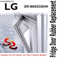LG Refrigerator Fridge Door Seal Gasket Rubber Replacement GR-M493GSHH - wirasz