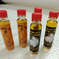 Minyak Pati Arnab + Herba/ minyak arnab jantan ( minyak sapu )