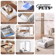 SMART PETS MEOW TEFLON WIFI BLUE & WHITE - BLW02B