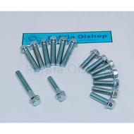 MESIN Yamaha F1 F1ZR Engine Block Bolt Set