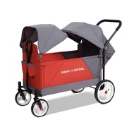 [Local Seller Ready Stock] Radio Flyer 3972 Discovery Duo Canopies Stroller Wagon