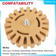 [LzdjhykecbMY] Car Decal Remover Eraser Wheel Sticker Remover Multipurpose Professional 4inch Rubber