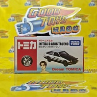 270105-05= 中古已開封 特佳麗多美 多美卡夢幻系列 145 頭文字D AE86 黑蓋 藤原拓海 SECOND HAND, UNSEALED TAKARA TOMY DREAM TOMICA 
