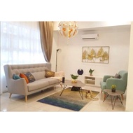 1+2+3 Seater Sofa/Scandinavian Sofa/Fabric Sofa/Single Seater Sofa/2 or 3 Seater Sofa/Designer Sofa/