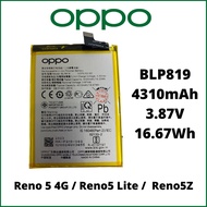 Batre Batrai Battery Baterai Oppo BLP819 Reno 5 4G / Reno 5 Lite / Reno 5Z