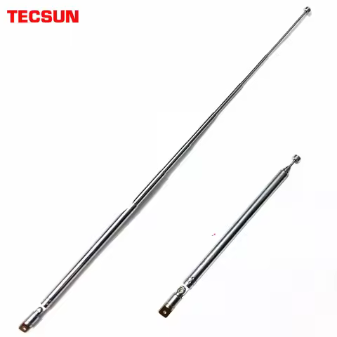 Tecsun XHDATA radio antenna 360-degree rotating rod Replacement Radio PL-660 PL-600 PL-310 PL-380 R-