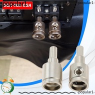 POPULAR Car Speaker Wire Terminal, Gold Silver 0GA 4GA 8GA Car Audio Connector, Pure Copper Power Gr