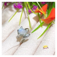 Moonstone foxy ring s925 月光石