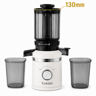Tjean 150W Masticating Cold Press SlowJuicer with 304 Stainless Steel Blade Rinse-Clean in One Go Su