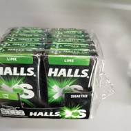 [Bundle of 12] Halls XS Sugar Free Candy 20s [Blueberry/ Mentholyptus/ Watermelon/ Lime/Cola Chill] 