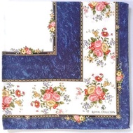 Royal Doulton Vintage Handkerchief Floral Blue 20.5 x 20.5 inches