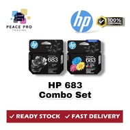 Original HP 683 Black | Tri-Colour Ink Cartridge *READY STOCK* Office use