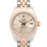 銀色錶盤 不鏽鋼 18K玫瑰金 Lady Datejust 26 腕錶【ROLEX 勞力士】 179171