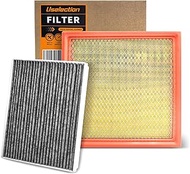 HEPA Cabin Engine Air Filter Set for Ford F150(2015-2025) 2.7L 3.0L 3.3L 3.5L 5.0L, Ford Expedition 