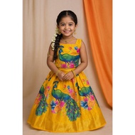 [PRE ORDER] { KIDS GOWN COLLECTION} SIZE:-1 YEARS TO 15 YEARS FABRIC : Heavy riko Zari Delivery Lead