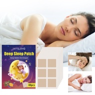 Jaysuing Sleep Body Patch 48pcs Relieve Anxiety Improve Sleep Quality Help Sleep Sticker