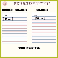 ∤ ◪ ➸ CINNAMOROLL TRACING PAD l PAD PAPER FOR KINDER, GRADE 1-3 (50 leaves)