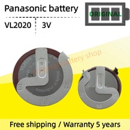 Original Panasonic VL2020 battery BMW mini car key remote control 3V rechargeable battery instead of