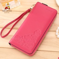 beg dompet perempuan dompet perempuan cute dompet perempuan ✣Scarecrow Genuine Leather Zipper Women'