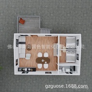 Container Board House with Decoration Integrated House Office Mobile House Manufacturer Steel Frame 
