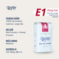 Cà Phê Nguyên Hạt LÀ VIỆT ESPRESSO E1 100% Arabica 1kg Vị Cân Bằng