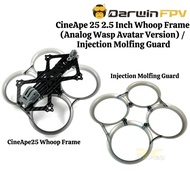 DarwinFPV Darwin CineApe 25 2.5 Inch Whoop Frame (Analog Wasp Avatar Version) Injection Molfing Guar