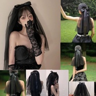 Next Day Delivery Bridal Clutch Veil Cloud Fluffy White Hard Gauze Korean