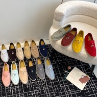 Lp Loafers Women Genuine Leather British Style Soft Sole Casual Shoes
