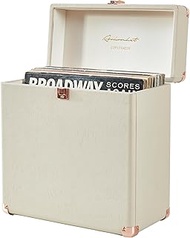 arkrocket Artemis Vinyl Record Storage and Carrying Case, Fits all Standard Records - 33 1/3, 45 and