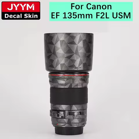 For Canon EF 135mm F2 L USM Anti-Scratch Camera Lens Sticker Coat Wrap Protective Film Body Protecto