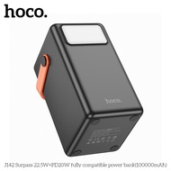 Sạc dự phòng có đèn Led Hoco J142 dung lượng lớn 100000mAh sạc nhanh 20W.