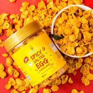 ADUCKTIVE Spicy Salted Egg Cornflakes Pedas Telur Masin Kudap Kudap Snack Snek Jajan