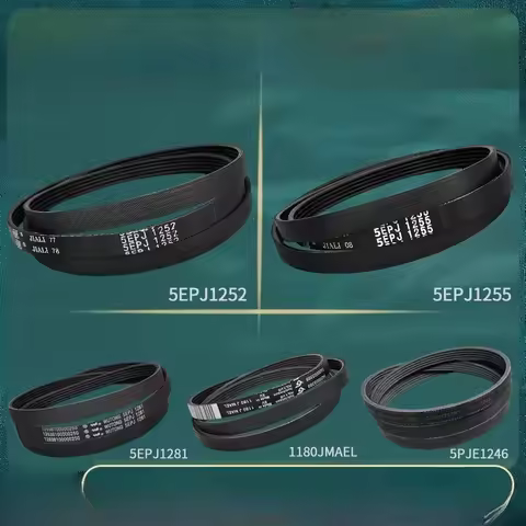 Suitable for Siemens Bosch drum washing machine belt 5PJE1255/1281/1189/1246/1239