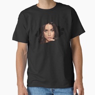 Celebrity Fanart Ana De Armas Glam Closeup Large T-Shirt Unisex Round Neck T-Shirt, Unique Creative,