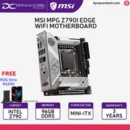 DYNACORE - MSI MPG Z790I Edge Wifi ITX LGA1700 Intel DDR5 Small form Motherboard - Z790 I / Z790-I