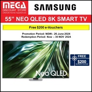 SAMSUNG QA55QN90DAKXXS 55" NEO QLED 4K QN90D SMART TV +$200 MOOMENT VOUCHER