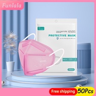 FUNLALA KN95 Mask 5 Layer 50pcs KN95 MASK 5 LAYERS PROTECTION FACE MASK READY STOCK