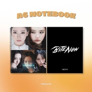 A6 MEOVV BITE NOW KPOP NOTEBOOK UNOFFICIAL GAWON ANNA SOOOIN NARIN ELLA