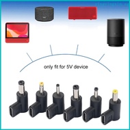 Type C Female to 5.5x2.5/3.0x1.1/3.5x1.35/4.0x1.7/4.8x1.7/5.5x2.1mm Plug Adapter