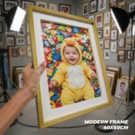 Modern photo frame plus print 40x60cm A2 16R 16Rs