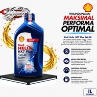 Oli Mesin Mobil Shell Helix HX7 Plus 5W-40 1L Original
