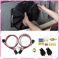 [ChiwanjicdMY] Cooling Fan Relay Kit 185 on 175 Off 40 Amp Waterproof Relay Thermostat Kit Temperatu